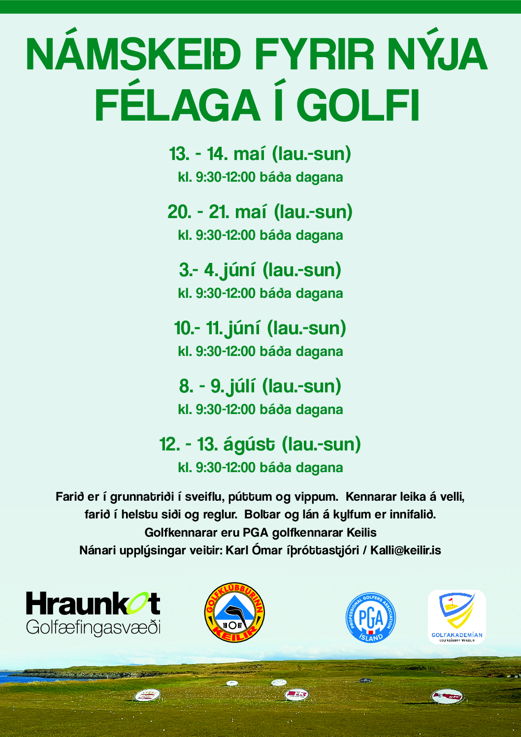 Námskeið nýjir félagar 2023